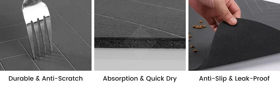 Non-Slip Absorbent Pet Mat