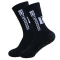 1/5 Pairs Non Slip Soccer Socks Men Non Skid Grip Football Basketball Sport Cycling Socks