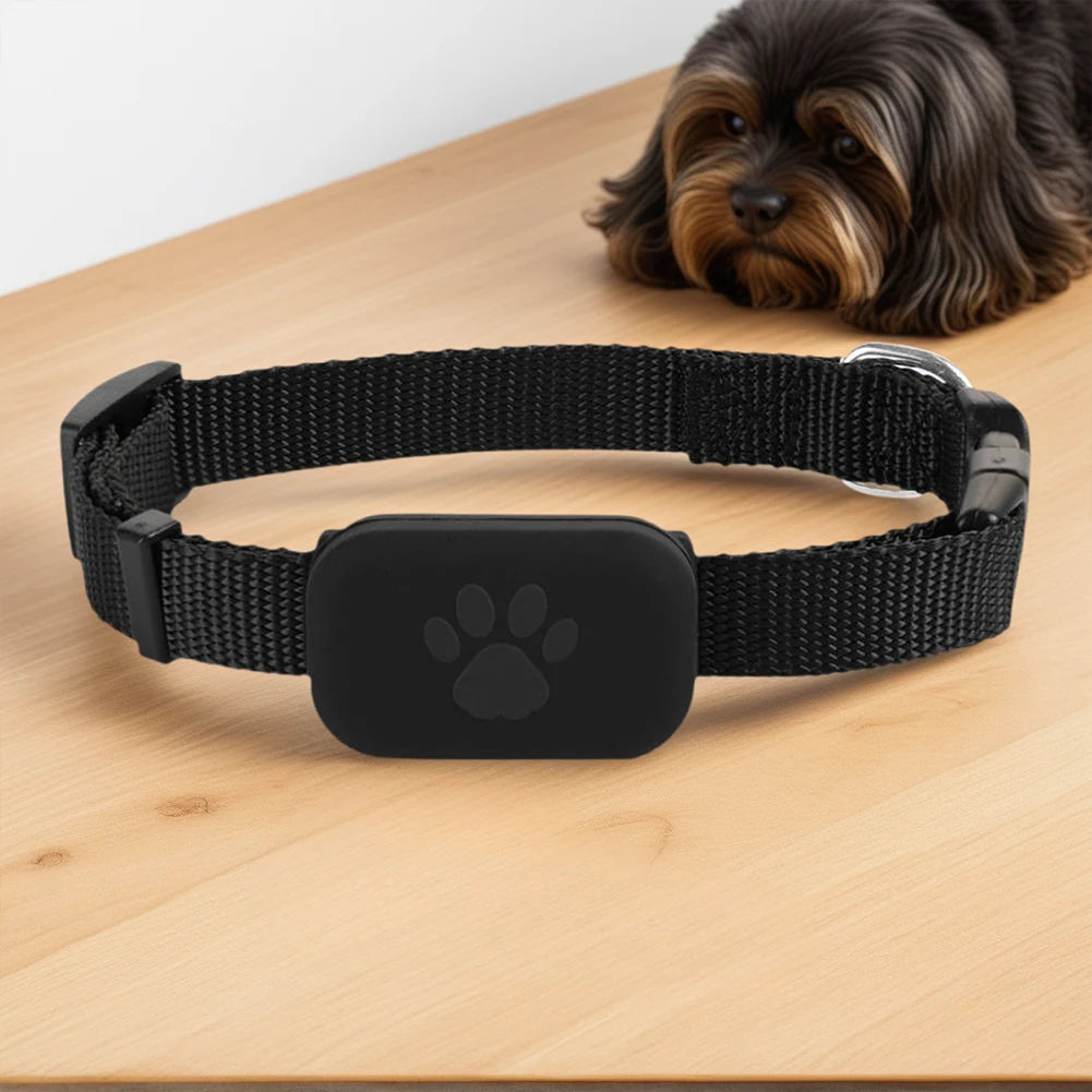 Waterproof Pet GPS Tracker with Adjustable Collar for iOS/Android Remote Global Locator