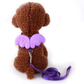 Outdoor Walking Animal  Accessories Adjustable Puppy Collars Cat Puppy Leash Set Dogs Leads Rope Pet Harness