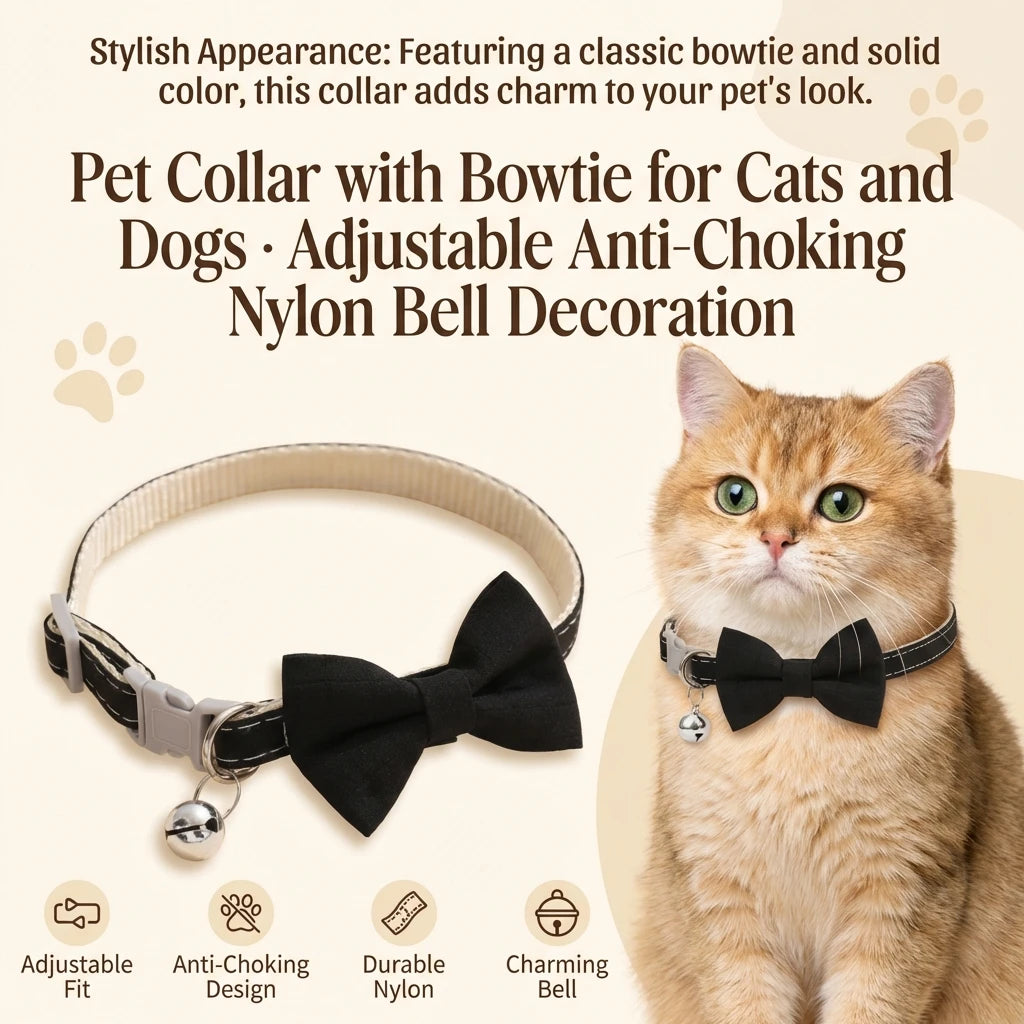 Pet Collar Adjustable 22-28cm