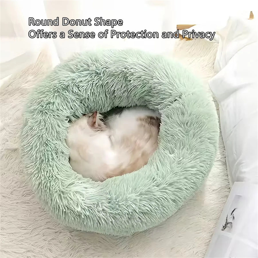 Soft Pad Plush Warm Faux Fur Bed