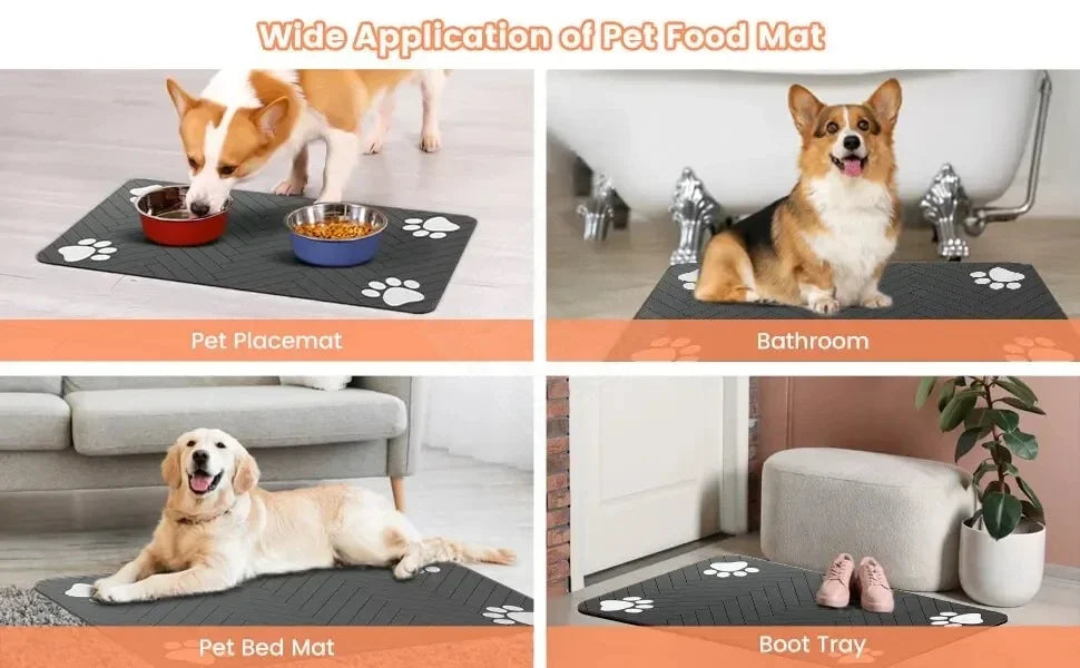 Non-Slip Absorbent Pet Mat