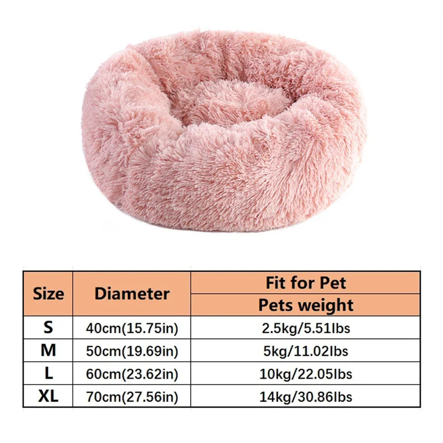 Soft Pad Plush Warm Faux Fur Bed