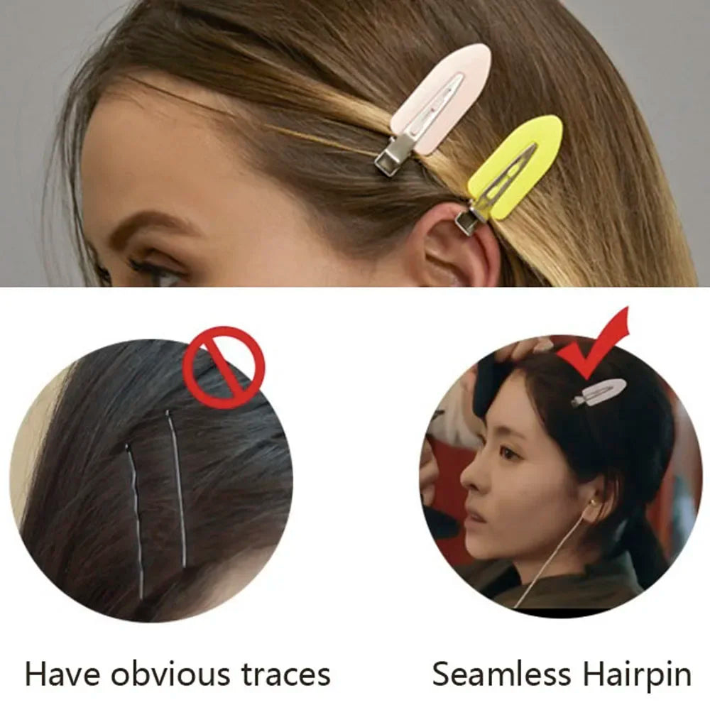 Seamless Hairpin Professional Styling Hairdressing Makeup Tools Hair Clips For Women Girl Headwear