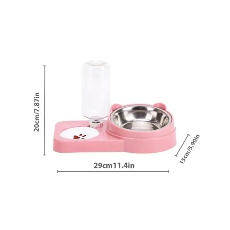 Pet Water & Food Bowl Set