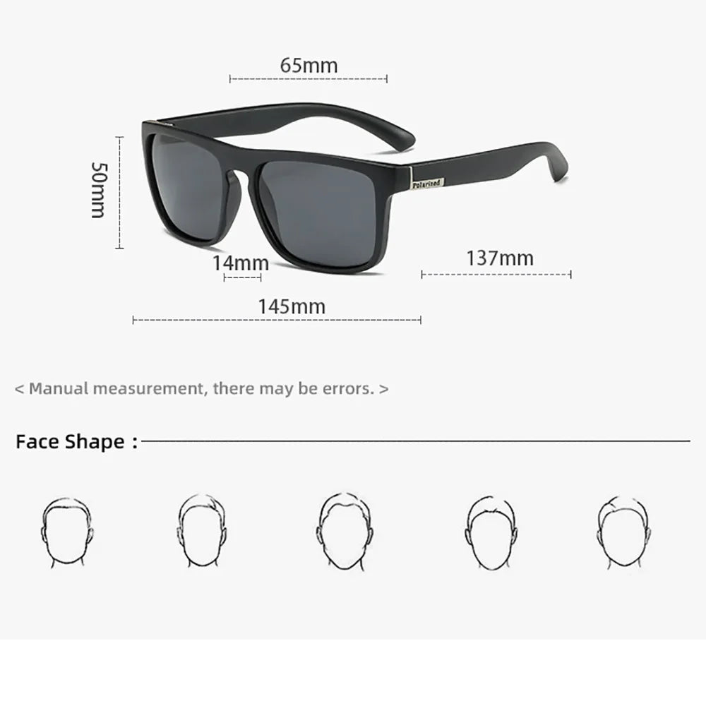 New Trendy Polarized Color Changing Sunglasses For Women Men