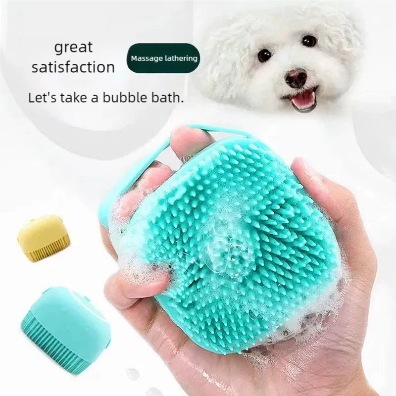 Bathing Brush with Shampoo Dispenser