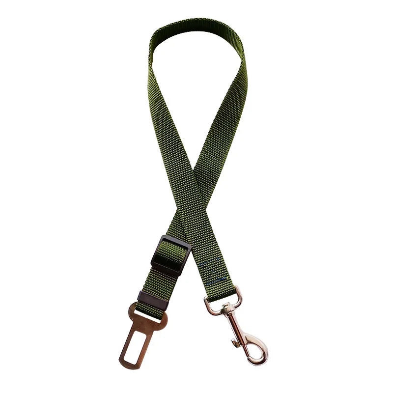 Adjustable Car Seat Belt/Harness Lead Clip Safety Lever Traction Dog Collars