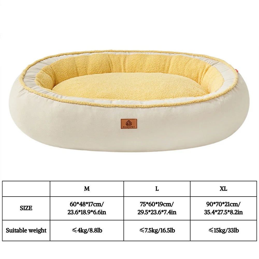 Furry Beds With Removable Zipper Cover