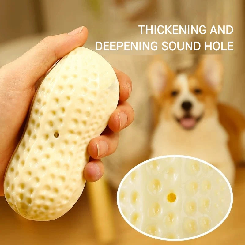 TPR Simulation Peanut Sound Toy/Teeth Grinding Pet Supplies