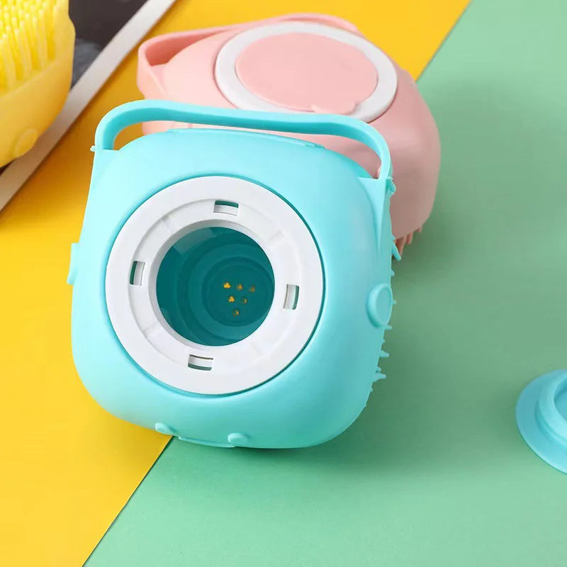 Bathing Brush with Shampoo Dispenser