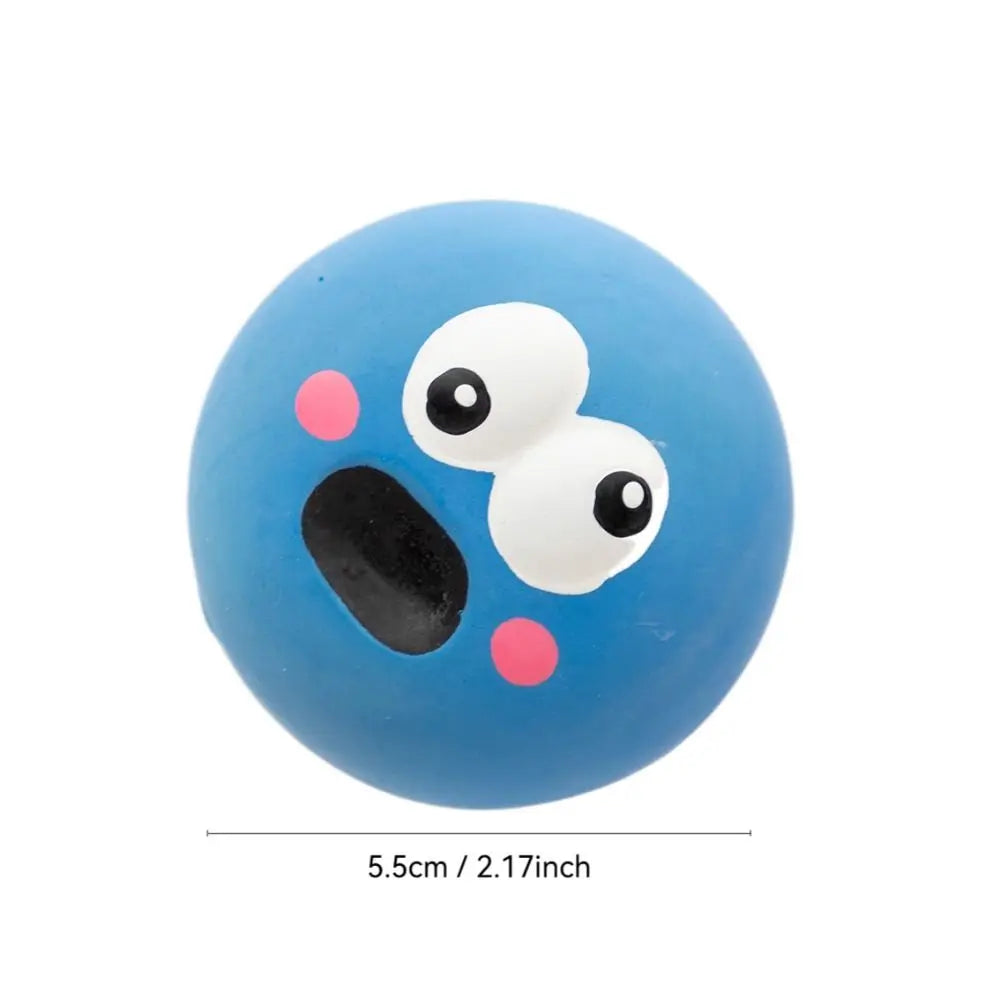Cute Rubber Dog Squeaky Toys