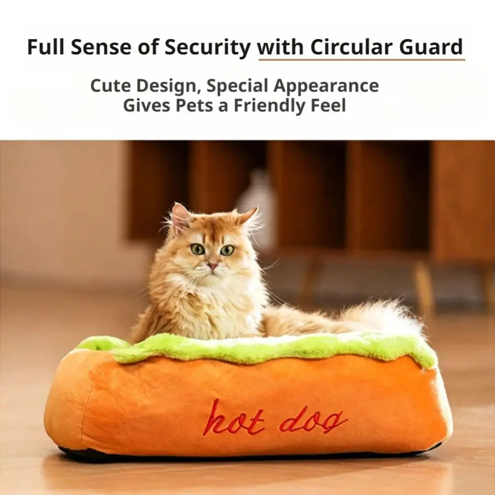 Hot Dog Pet Bed