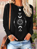 Women's T-shirt Slim Women T-shirt Long-sleeved for Female Thin White Tops