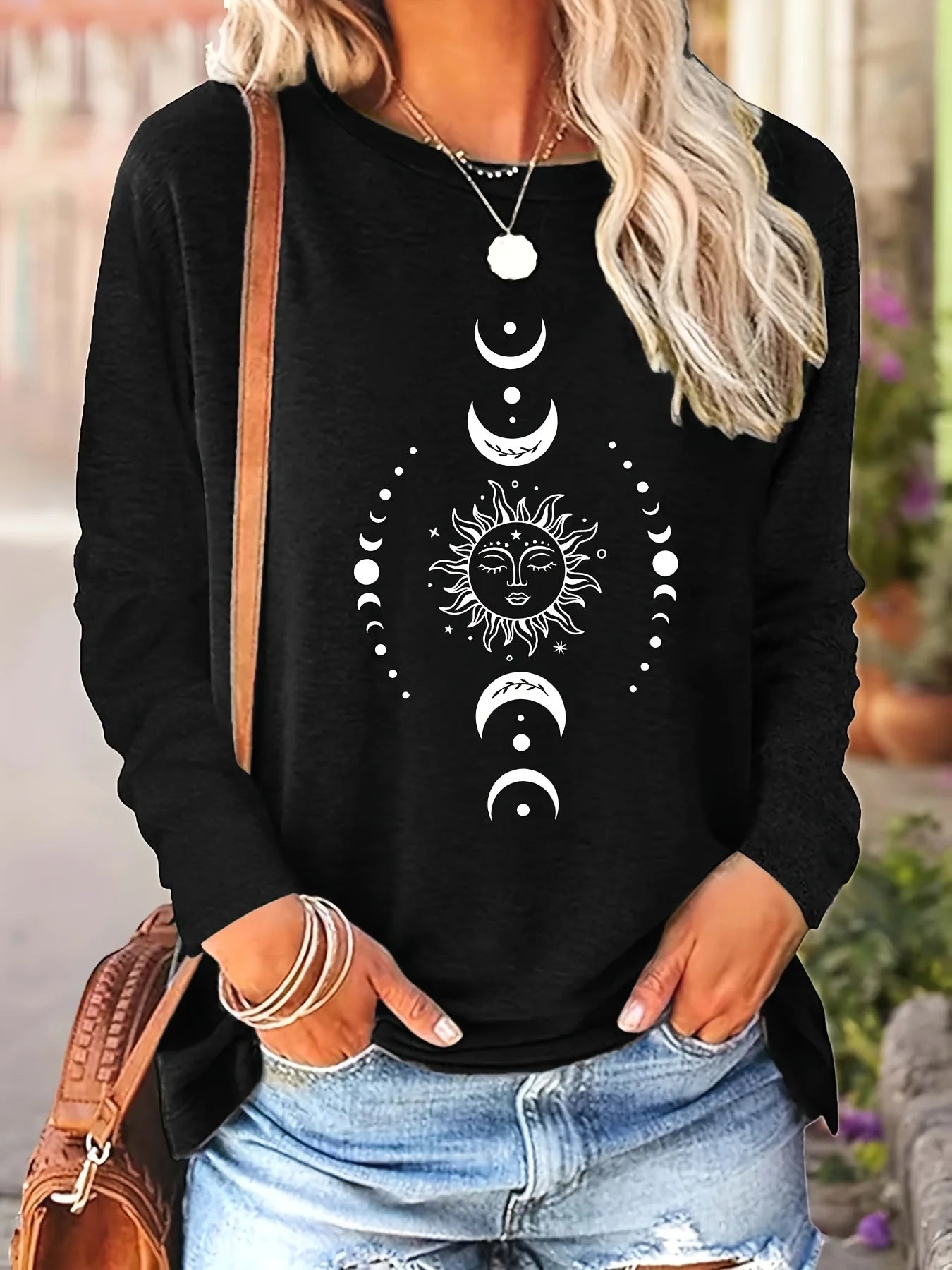 Women's T-shirt Slim Women T-shirt Long-sleeved for Female Thin White Tops