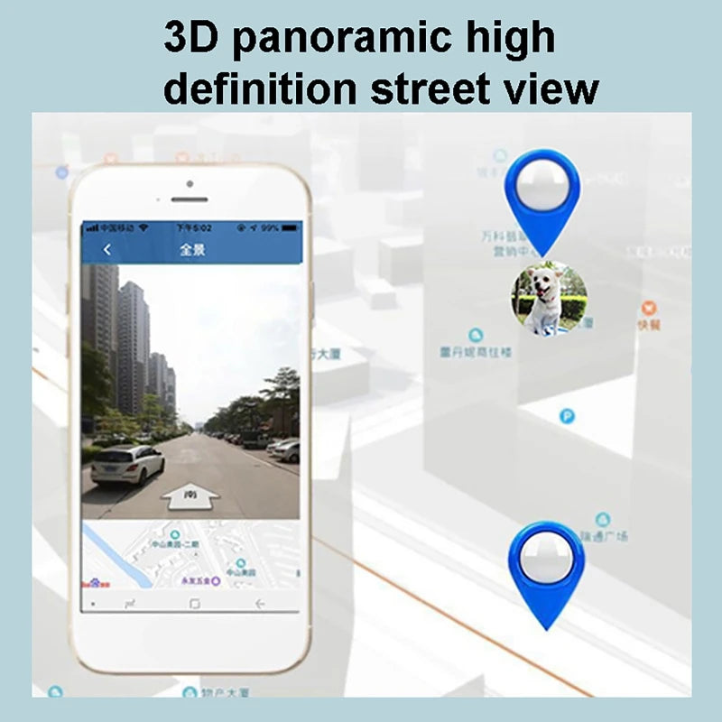 4G Pet GPS Remote Tracker IP67 Waterproof Portable GPS Locator