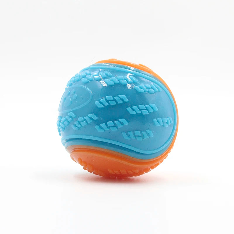 Soft TPR Toys for Teeth Cleaning Bite Resistance Squeaky