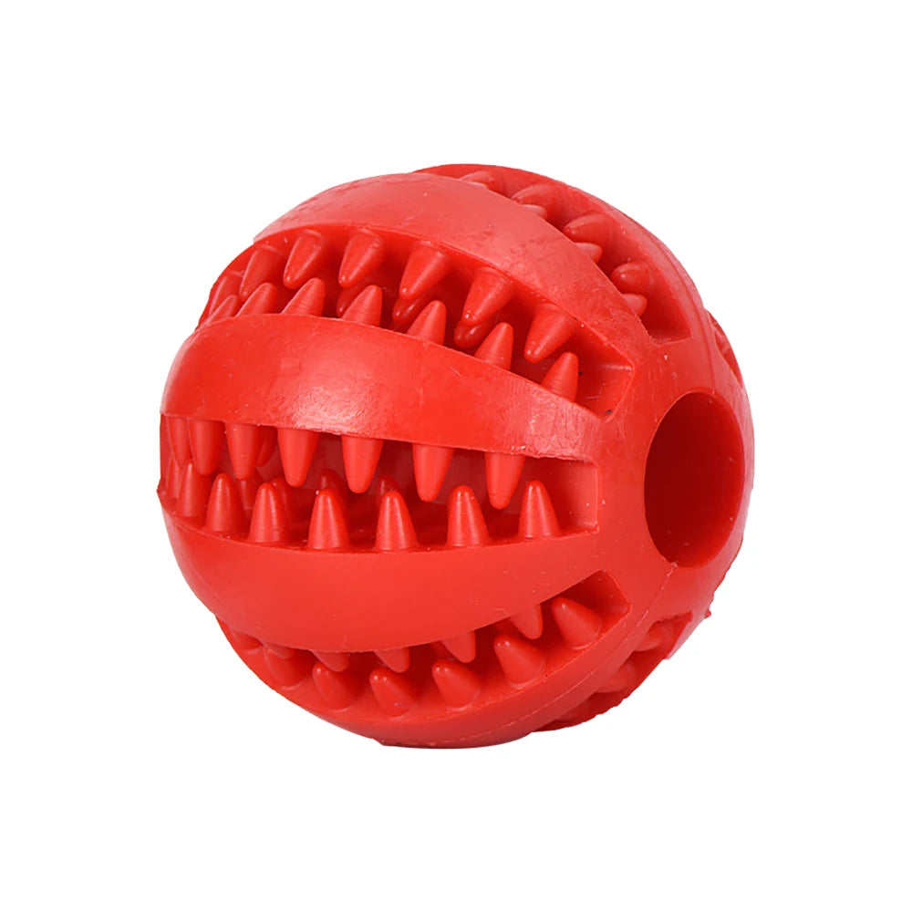 Pet Ball Toys for Small Dogs Interactive, Elasticity, Chewy, Tooth Cleaning