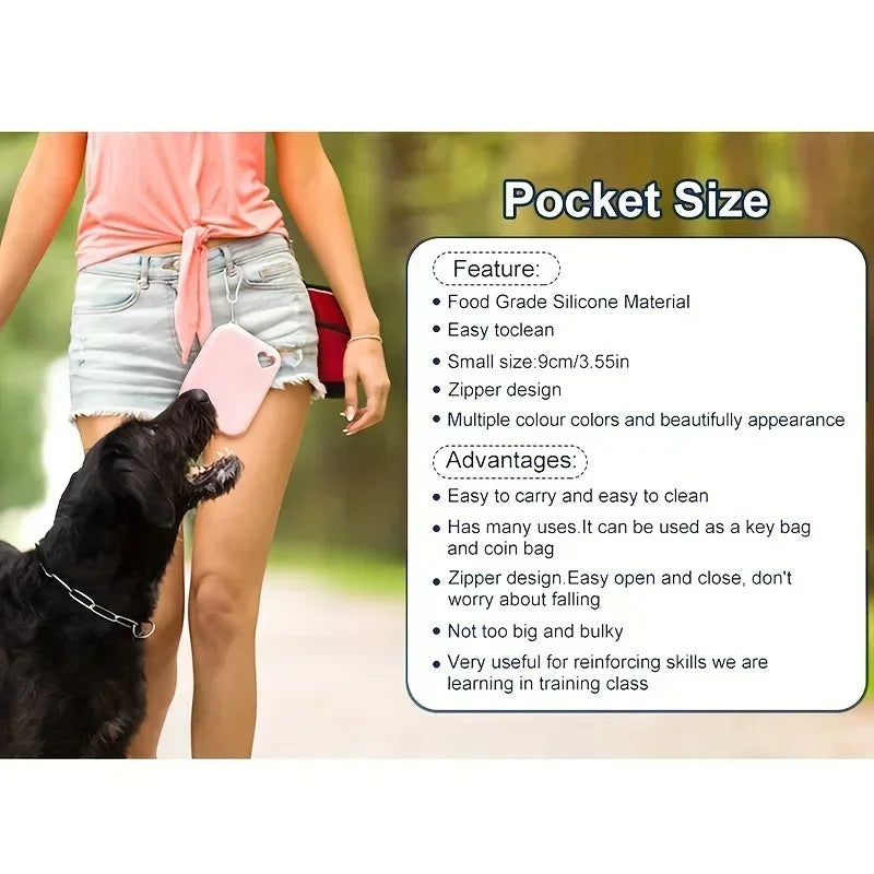 Silicone Pet Food Storage Pouch