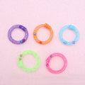 5pcs Donut Bell Sounds Cat Toy Interactive Grid Tube