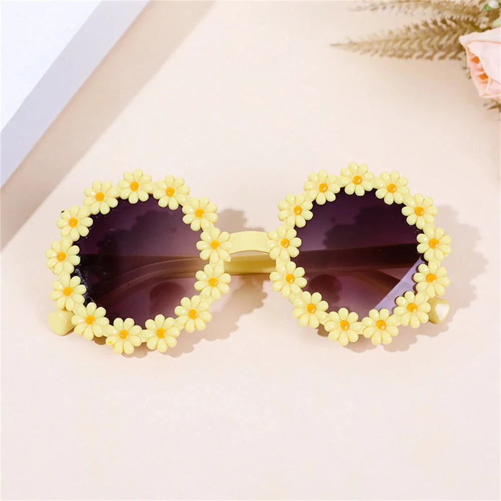 Flower Sunglasses Circular