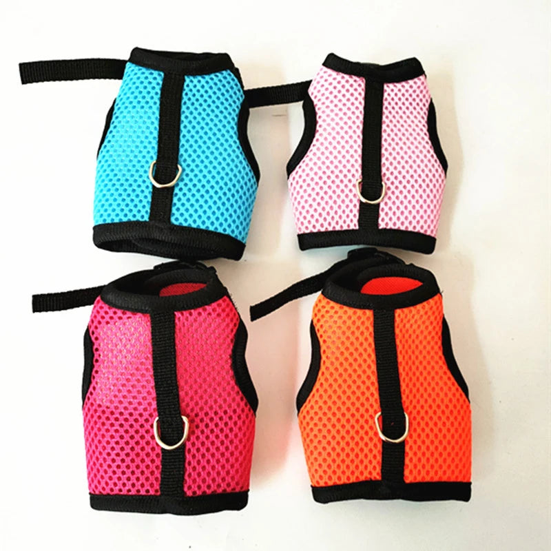 Pet Accessories/Harnesses Vest Leashes Set Soft Mesh Harness
