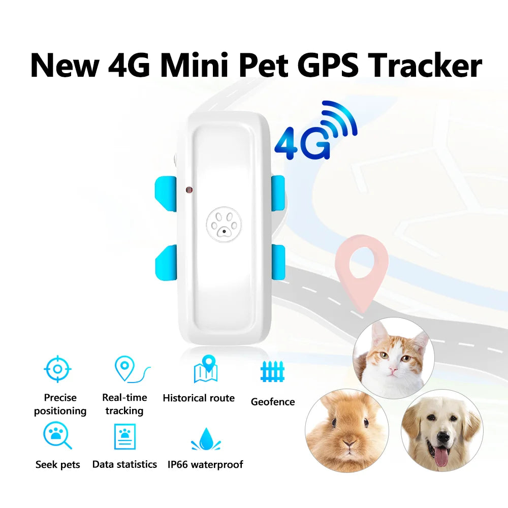 4G Pet GPS Tracker TK911Pro