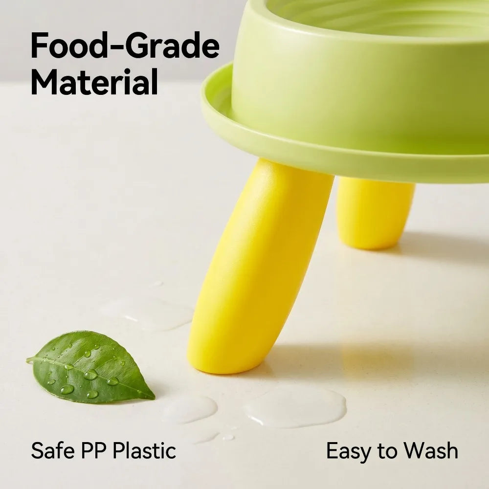 Raised Pet Feeder – Anti-Slip Ergonomic Bowl with Weighted Base & Spill-Proof Design