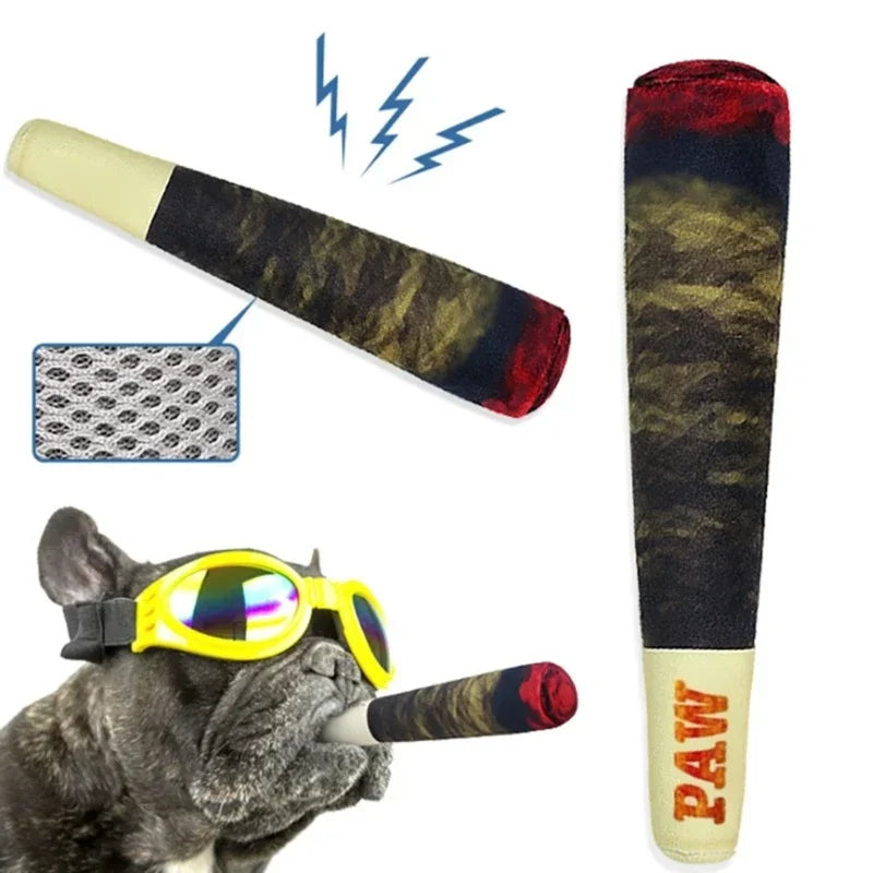 Funny Interactive Dog Toy,Cigar Design